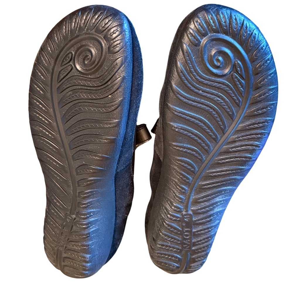 Naot EUC Sz 41 9.5 Matai Swirl Bronze Metallic Leather Mary Jane Flats (SH052) - Picture 9 of 9